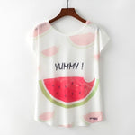 KaiTingu Summer Novelty Women T Shirt Harajuku Kawaii Cute Style Nice Cat Print T-shirt New Short Sleeve Tops Size M L XL