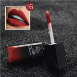 2017 hot waterproof lip gloss matte liquid lipstick matte lipstick lipkit cosmetics makeup nude purple black rose pudaier brand