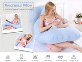 New Sleeping Support Pillow For Pregnant Women Body Cotton Pillowcase U Shape Maternity Pillows Pregnancy Side Sleepers Bedding