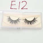 Visofree Eyelashes 3D Mink Lashes natural handmade  volume soft lashes long eyelash  extension real mink eyelash for makeup E01