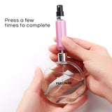 OSHIONER 5ml Refillable Mini Perfume Spray Bottle Aluminum Spray Atomizer Portable Travel Cosmetic Container Perfume Bottle