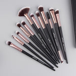 Anmor Pro Makeup Brushes Set 12 pcs/lot Eye Shadow Blending Eyeliner Eyelash Eyebrow Brushes For Makeup