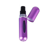 OSHIONER 5ml Refillable Mini Perfume Spray Bottle Aluminum Spray Atomizer Portable Travel Cosmetic Container Perfume Bottle