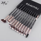 Anmor Pro Makeup Brushes Set 12 pcs/lot Eye Shadow Blending Eyeliner Eyelash Eyebrow Brushes For Makeup