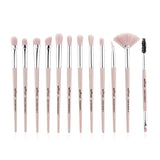 Anmor Pro Makeup Brushes Set 12 pcs/lot Eye Shadow Blending Eyeliner Eyelash Eyebrow Brushes For Makeup