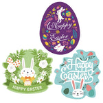 Wall Stickers Decor Happy Easter Wall Sticker Removable Art Home DIY Decals