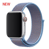 Sport loop Strap For Apple Watch band 42mm 38mm apple watch 4 3 band iwatch band 44mm 40mm correa pulseira 42 44 nylon watchband