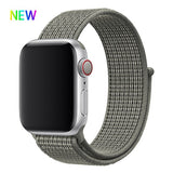 Sport loop Strap For Apple Watch band 42mm 38mm apple watch 4 3 band iwatch band 44mm 40mm correa pulseira 42 44 nylon watchband