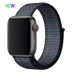 Sport loop Strap For Apple Watch band 42mm 38mm apple watch 4 3 band iwatch band 44mm 40mm correa pulseira 42 44 nylon watchband