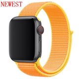 Sport loop Strap For Apple Watch band 42mm 38mm apple watch 4 3 band iwatch band 44mm 40mm correa pulseira 42 44 nylon watchband